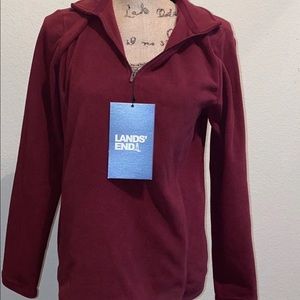 Lands’ End 1/4 zip sweater